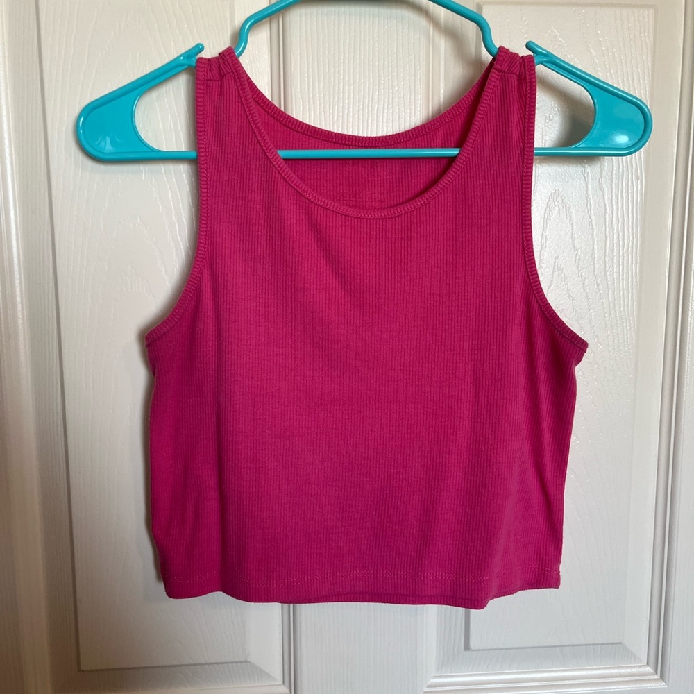 SHEIN Fuchsia Tank Top